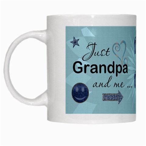 Grandpa And Me Mug By Lil Left