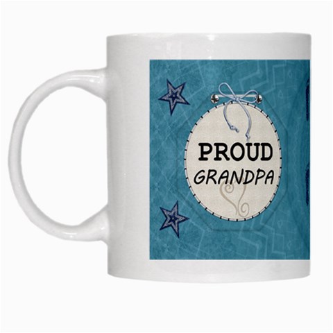 Proud Grandpa Mug By Lil Left