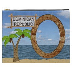 Dominican Xxxl Cosmetic Bag By Lil Front