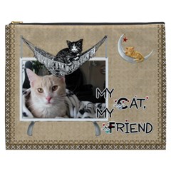 Cat XXXL Cosmetic Bag (7 styles) - Cosmetic Bag (XXXL)