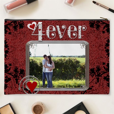 Always Forever Xxxl Cosmetic Bag By Lil Back
