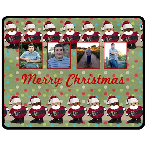Christmas Blanket By Patricia W 60 x50  Blanket Front