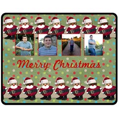 christmas blanket - Fleece Blanket (Medium)