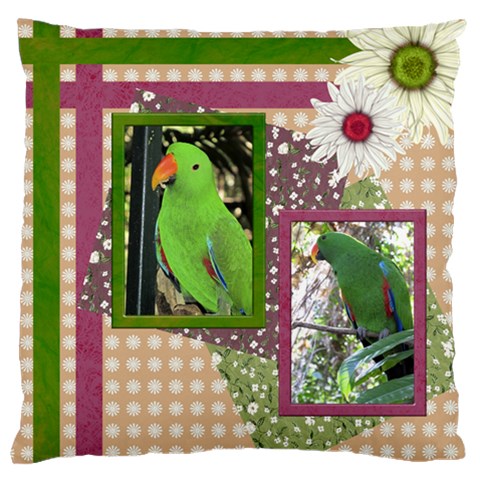 Polly Large Cushion Case (2 Sided) By Deborah Front