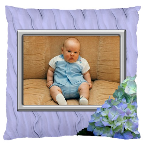 Lilac Delight Large Cushion Case By Deborah Front