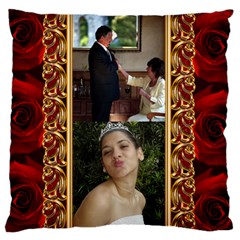 My Rose Large Cushion Case - Large Cushion Case (One Side)