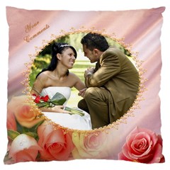 Love you Large Cushion Case - Large Cushion Case (One Side)