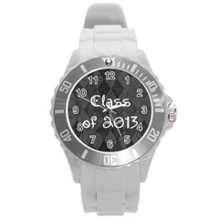 Class of 2013 Graduation Senior Class Watch - Round Plastic Sport Watch (L)