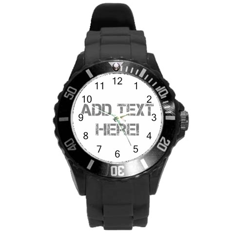 White/gray Personalized Watch By Angela Front