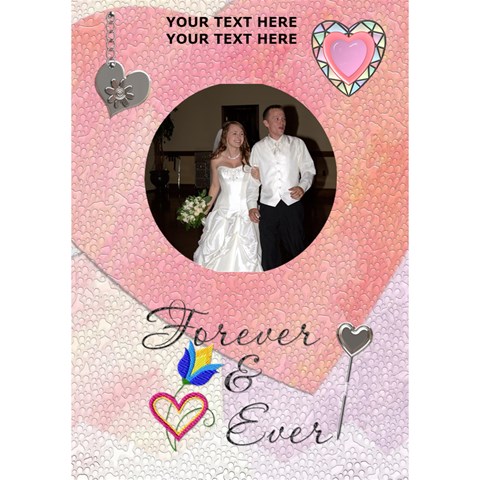 Forever 7x5 3d Card By Lil Inside