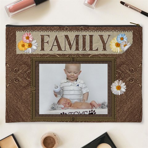 Family Xxxl Cosmetic Bag By Lil Back