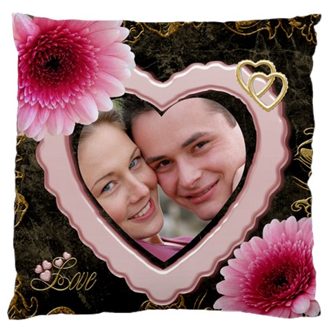Love Large Cushion Case (2 Sided) By Deborah Back