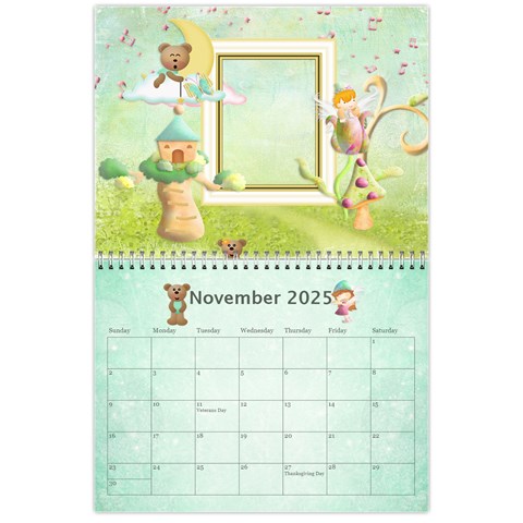 Seasonal Calendar 11 X 8 5 (12 Months) By Spg Nov 2025