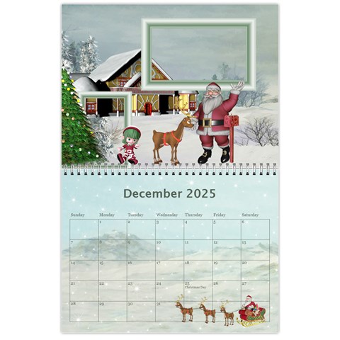 Seasonal Calendar 11 X 8 5 (12 Months) By Spg Dec 2025