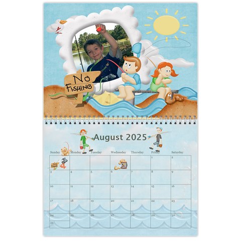 Seasonal Calendar 11 X 8 5 (12 Months) By Spg Aug 2025