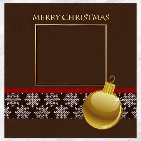 Xmas By Wood Johnson 11.4 x11.56  Canvas - 14