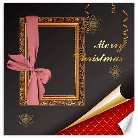Xmas By Wood Johnson 11.4 x11.56  Canvas - 10