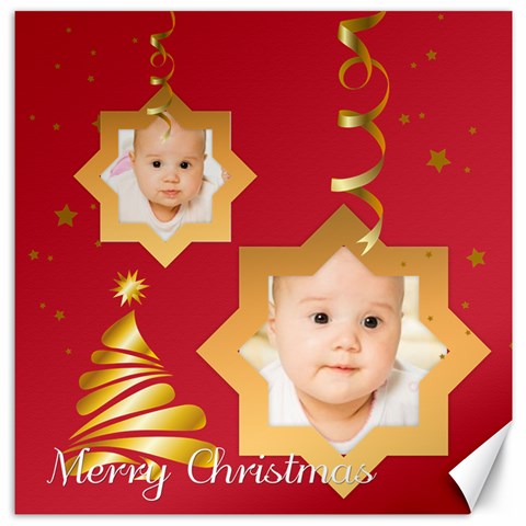 Xmas By Wood Johnson 19 x19.27  Canvas - 1
