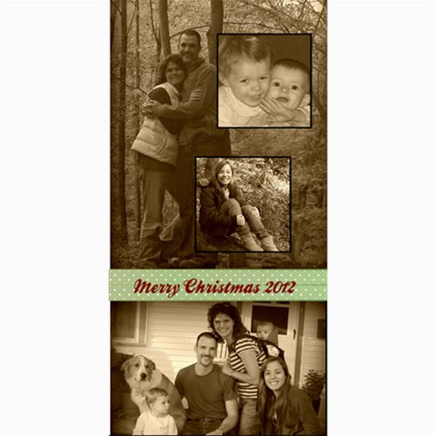 Christmas2012 By Hilary Troester 8 x4  Photo Card - 1