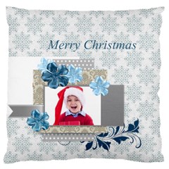 xmas - Large Cushion Case (One Side)