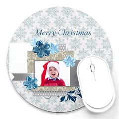 xmas - Round Mousepad