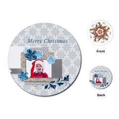 xmas - Playing Cards Single Design (Round)