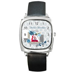 xmas - Square Metal Watch