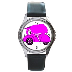 Round Metal Watch