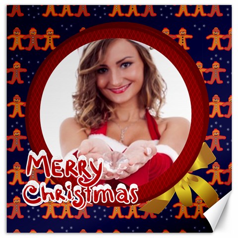 Merry Christmas By Clince 19 x19.27  Canvas - 3