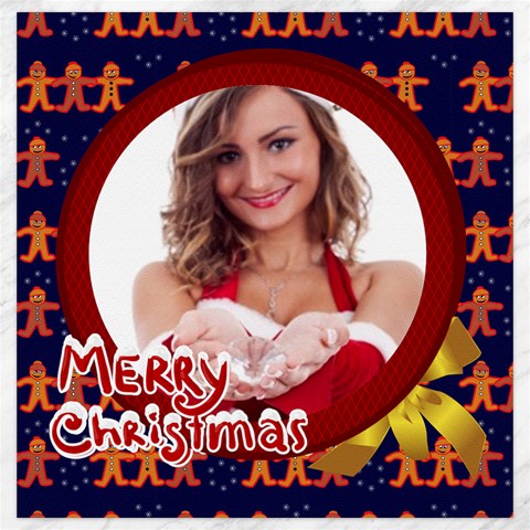 Merry Christmas By Clince 19 x19.27  Canvas - 3