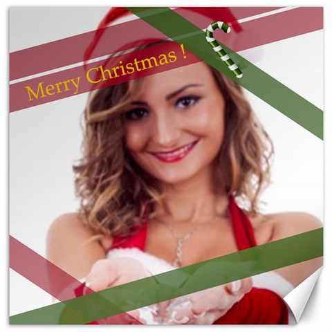 Merry Christmas By Clince 19 x19.27  Canvas - 8