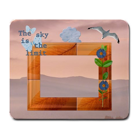 Sky Is The Limit Large Mousepad By Lil Front