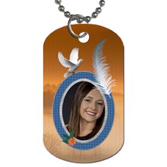 Freedom Dog Tag (One Side)