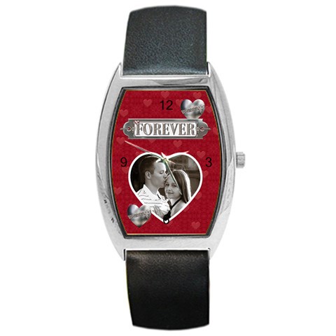 Forever Barrel Style Metal Watch By Lil Front