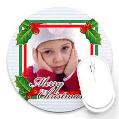 xmas - Round Mousepad