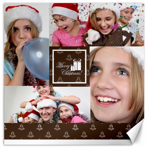 Xmas By M Jan 11.4 x11.56  Canvas - 16