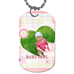 baby - Dog Tag (One Side)