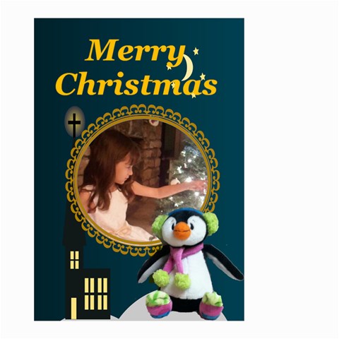 Penguin Garden Flag Small (2 Sides) By Kim Blair Front