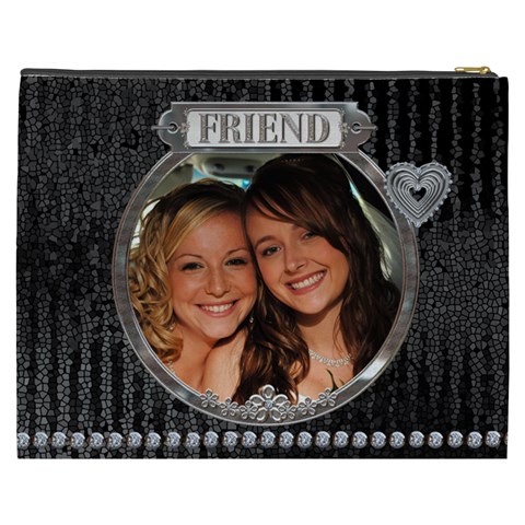 Friend Xxxl Cosmetic Bag By Lil Back
