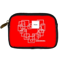 Estuche - Corazón - Digital Camera Leather Case