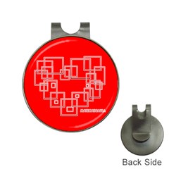 Marcador - Corazón - Golf Ball Marker Hat Clip