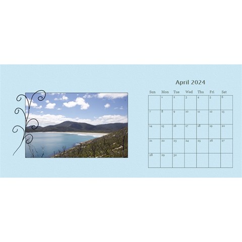 Swirls Desktop Calendar 2024 By Mim Apr 2024