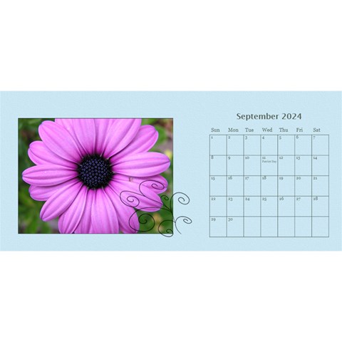 Swirls Desktop Calendar 2024 By Mim Sep 2024