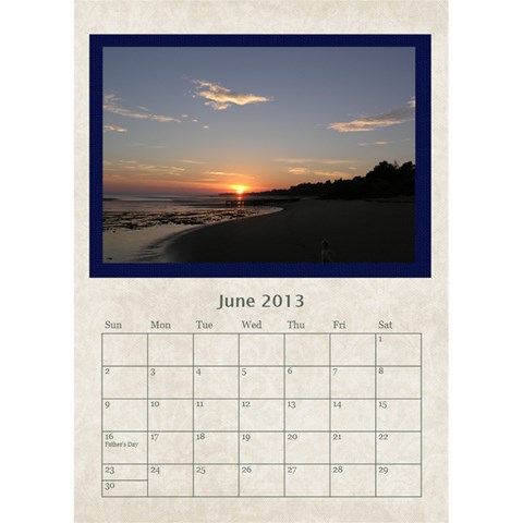 Damask Dream Desktop Calendar 2013 By Mim Jun 2013