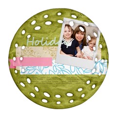 xmas - Round Filigree Ornament (Two Sides) xmas - Round Filigree Ornament (Two Sides)