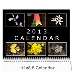 2013 Basic Black & White Calendar - Wall Calendar 11  x 8.5  (12-Months)