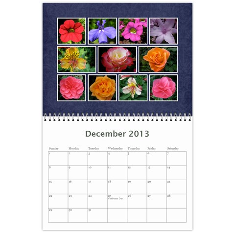 Damask Calendar For 2013 By Mim Dec 2013