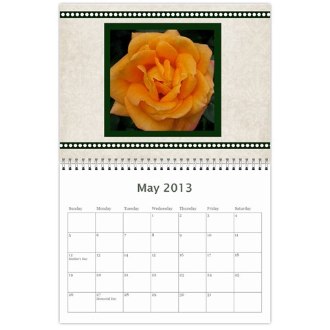 Damask Calendar For 2013 By Mim May 2013