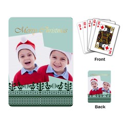 merry christmas - Playing Cards Single Design (Rectangle)