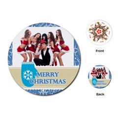 xmas - Playing Cards Single Design (Round) xmas - Playing Cards Single Design (Round)